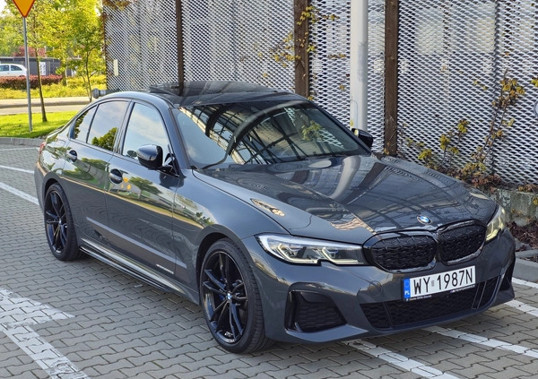 BMW Seria 3 cena 219900 przebieg: 117000, rok produkcji 2020 z Warszawa małe 596
